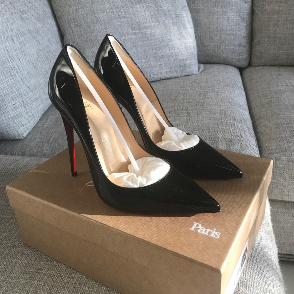 NEVER WORN Christian Louboutin Black So Kate