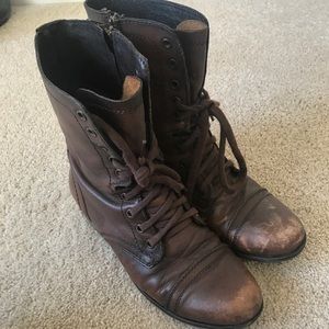 Steve Madden Combat Boots