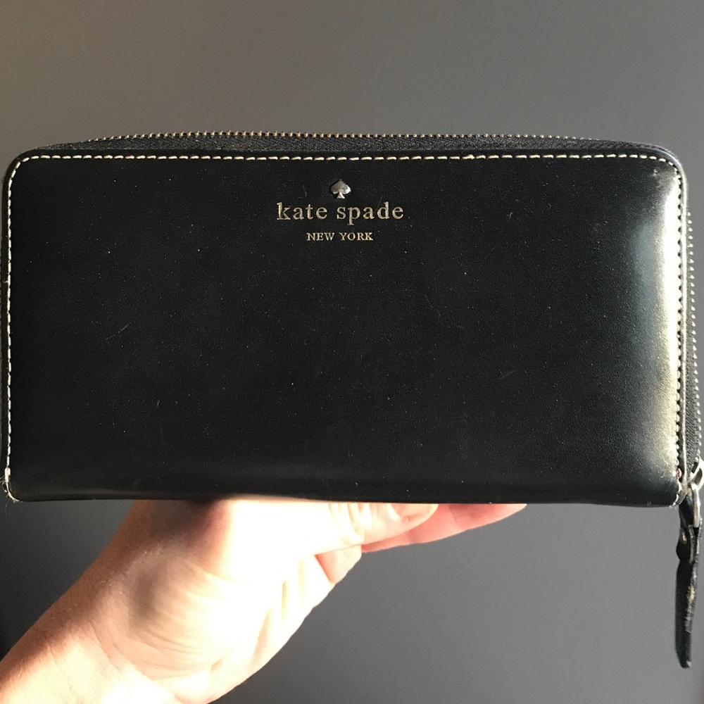 Kate Spade Black Lacey Wallet