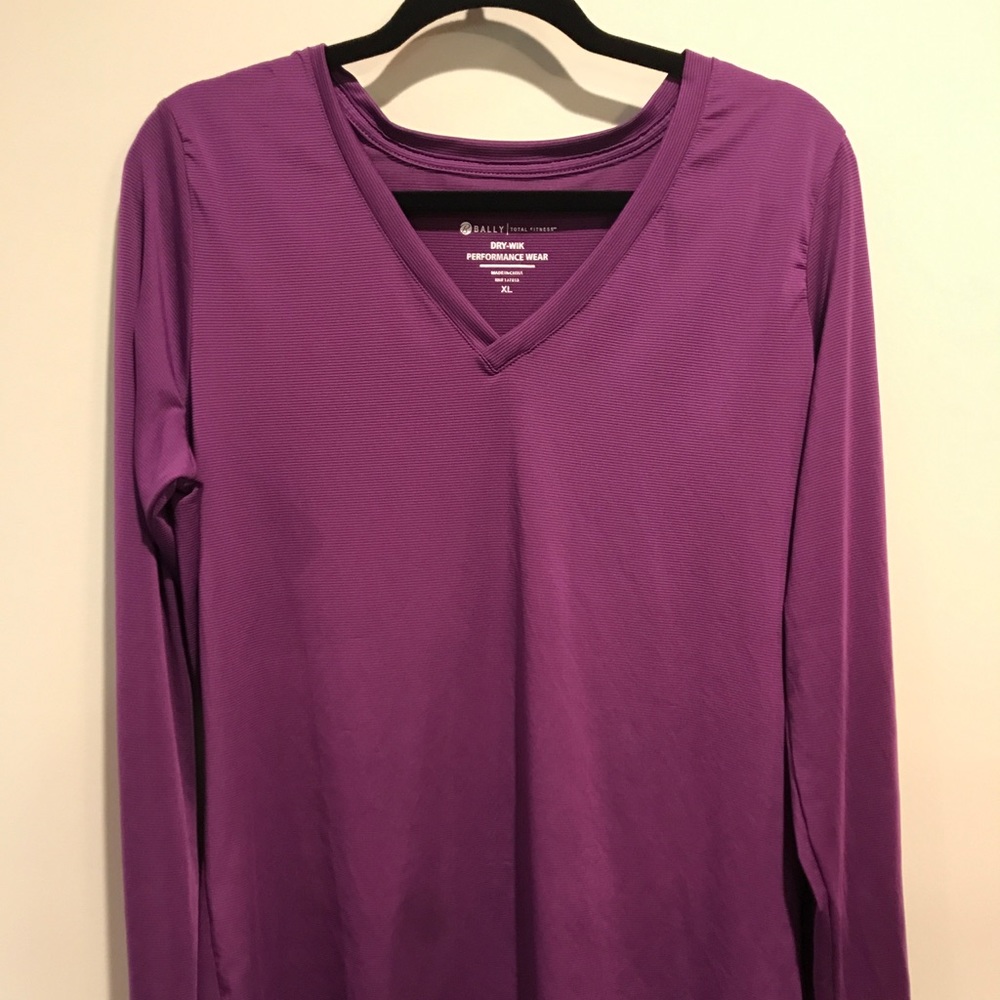 Bally's workout shirt