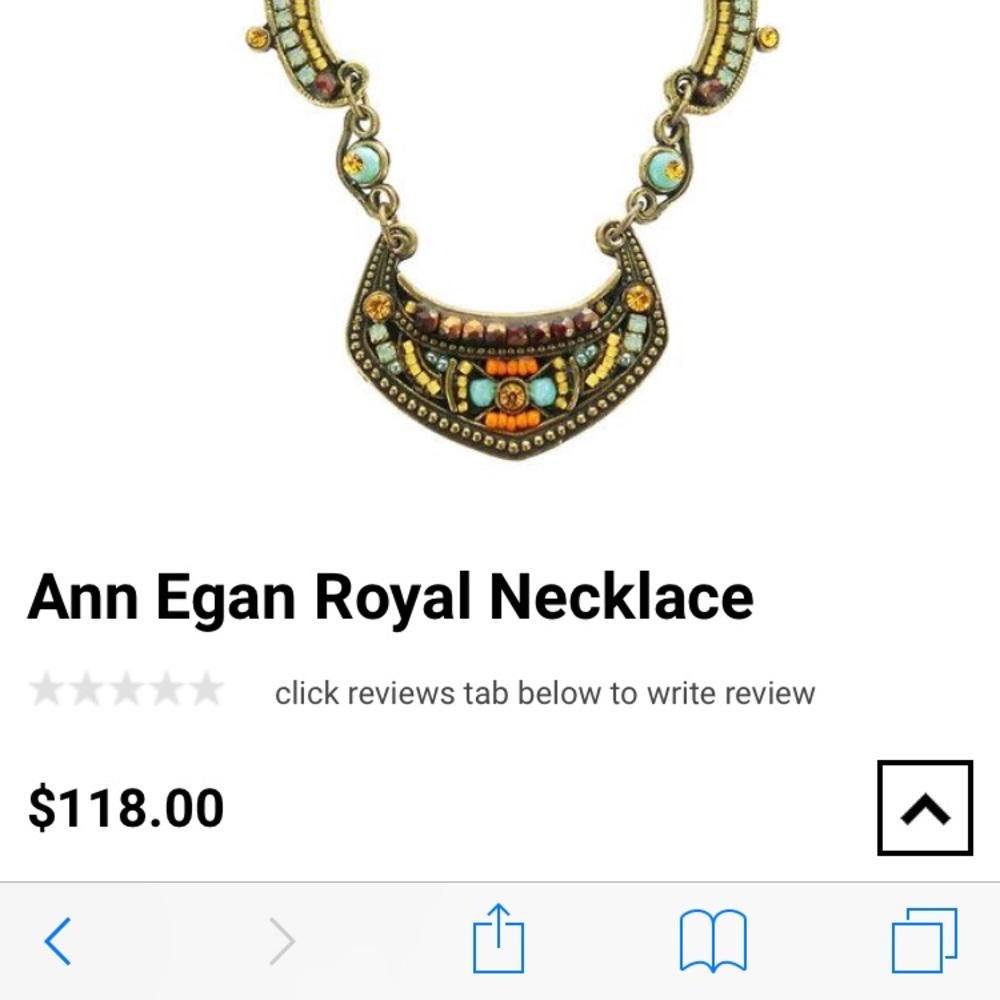 Ann Eagan Royal Necklace