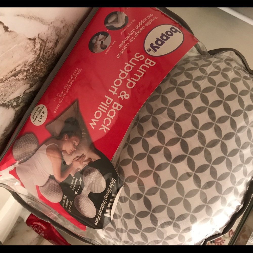 Boppy Bump & Back Support Pillow