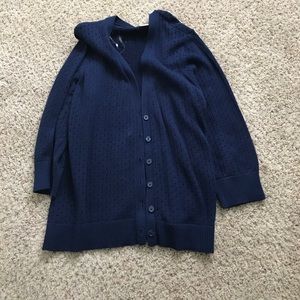 Navy Cardigan