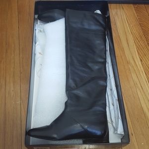 POUR LA VICTOIRE Danielle black knee high boots