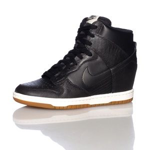 Black Nike Women Sky Hi Dunk