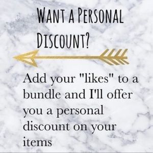 Bundle items and I will send you a private offer