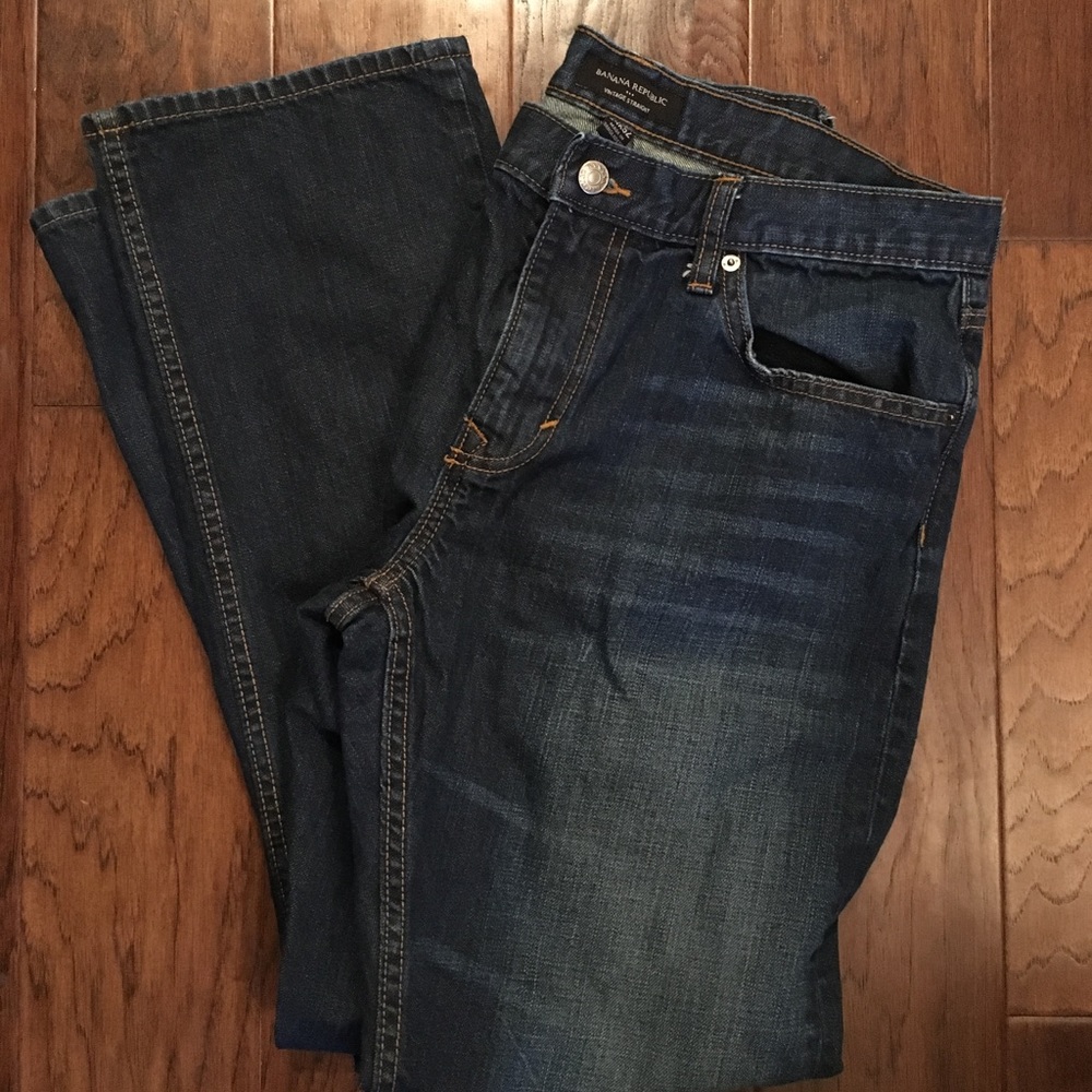 Banana Republic Vintage Denim MENs 34 x 32