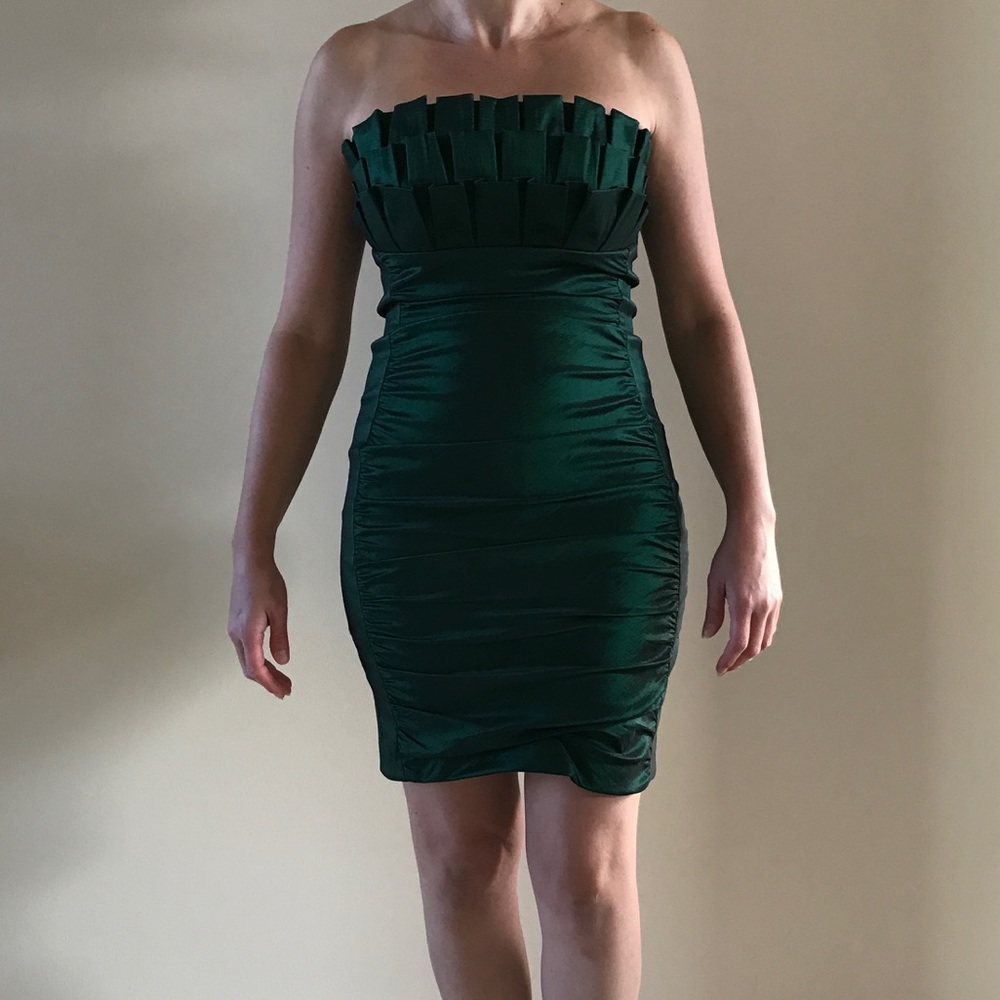 Strapless dress by Xscape
