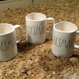 2 Rae Dunn Bridesmaid Mugs - For @Burdie