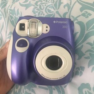 purple polaroid mini