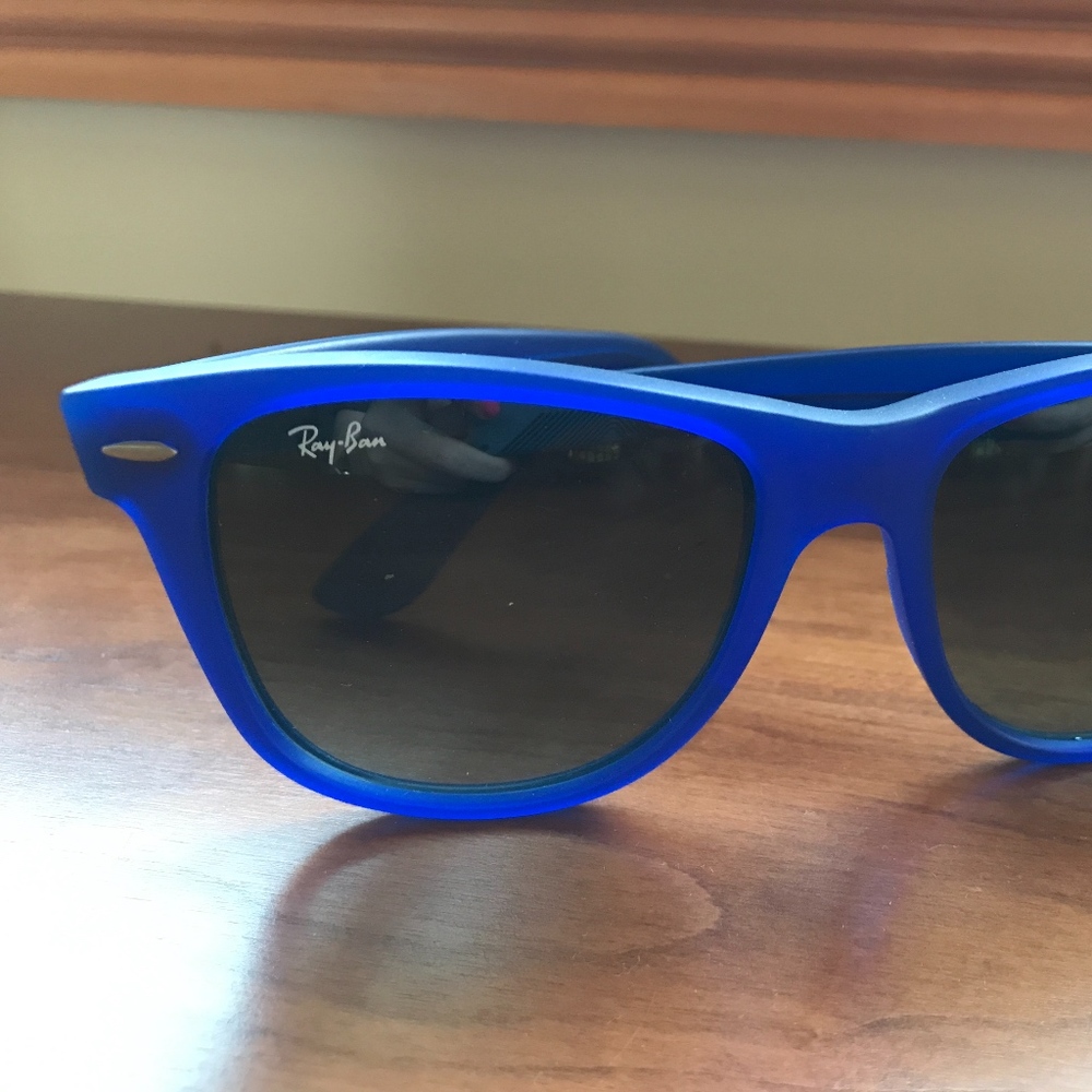 Authentic Blue Wayfarer Ray-Bans