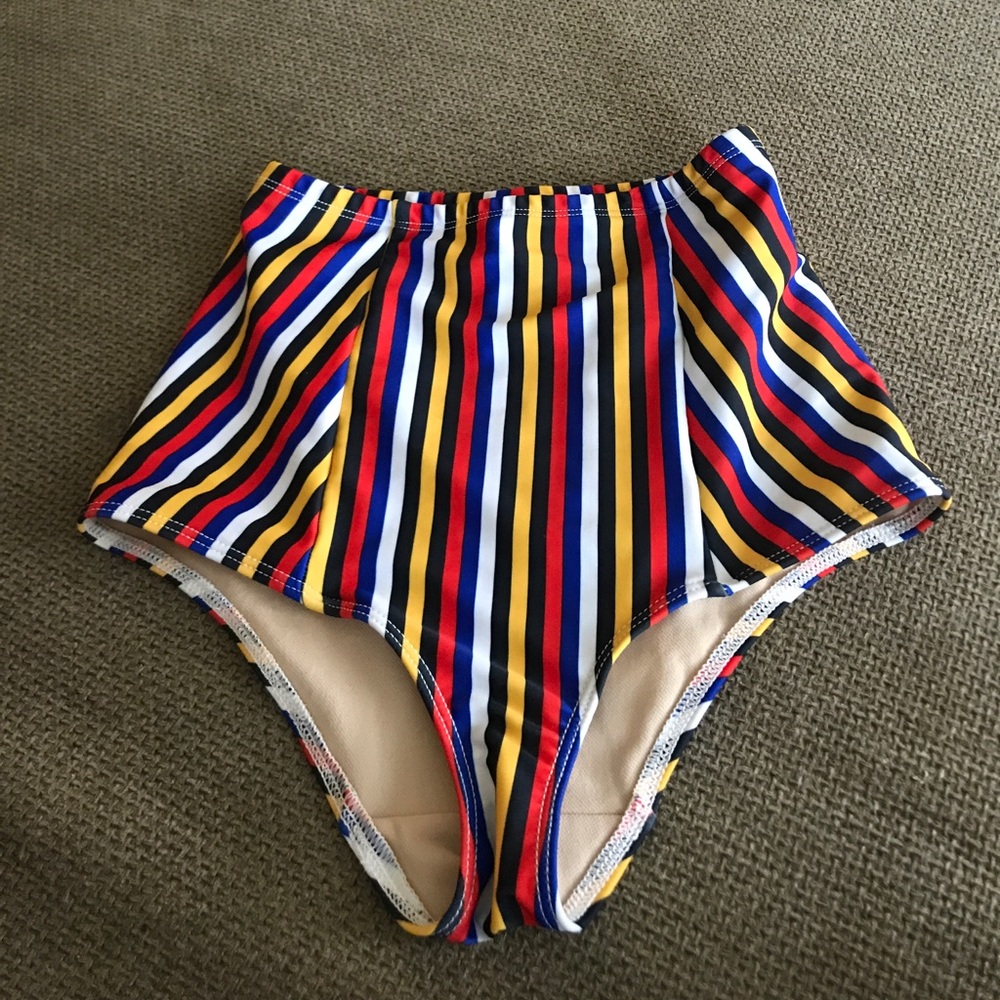 American apparel swim high waist bottom