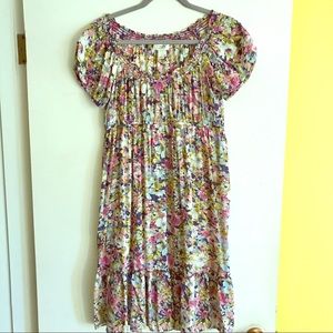 Anne Taylor LOFT floral print boho dress