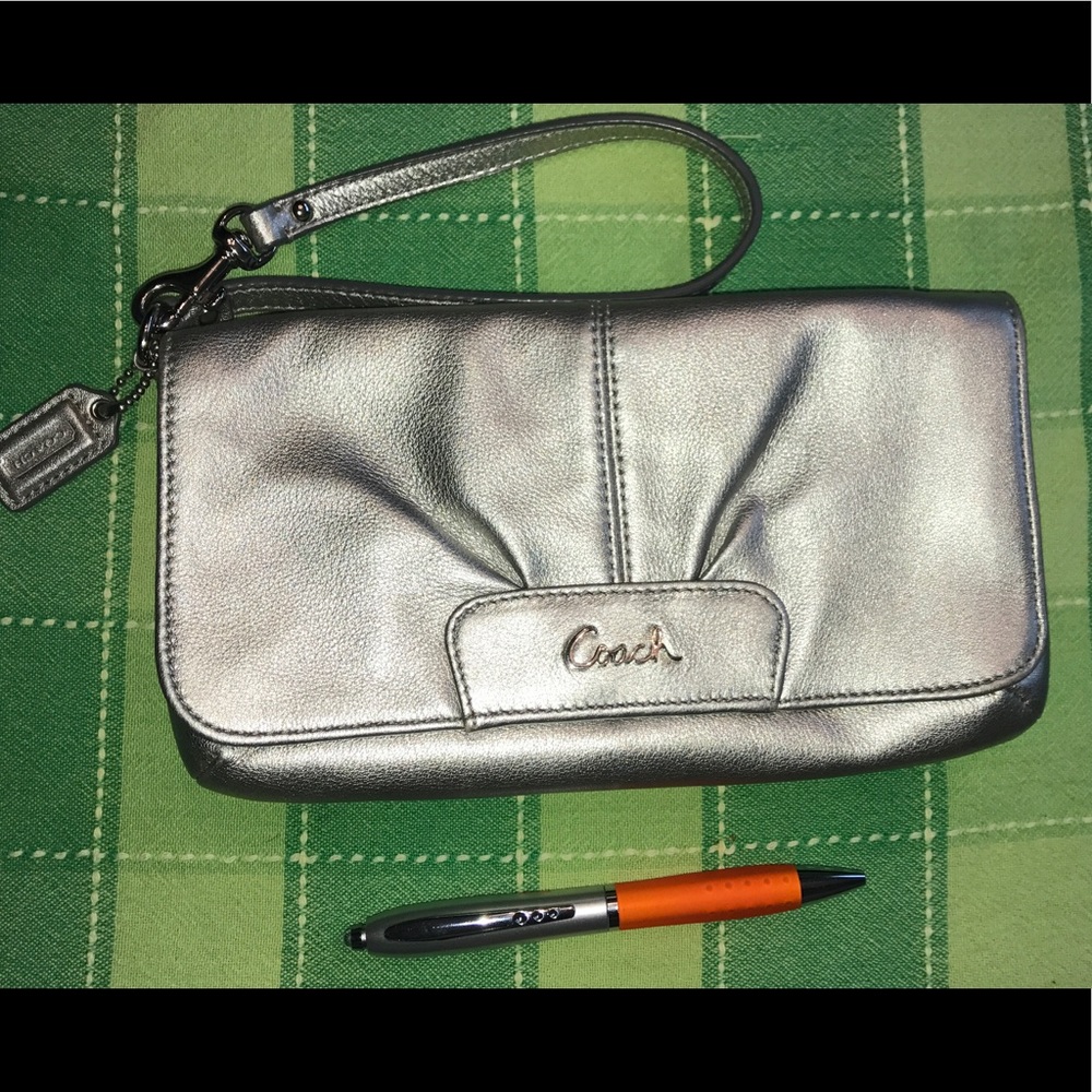 Authentic coach wristlet