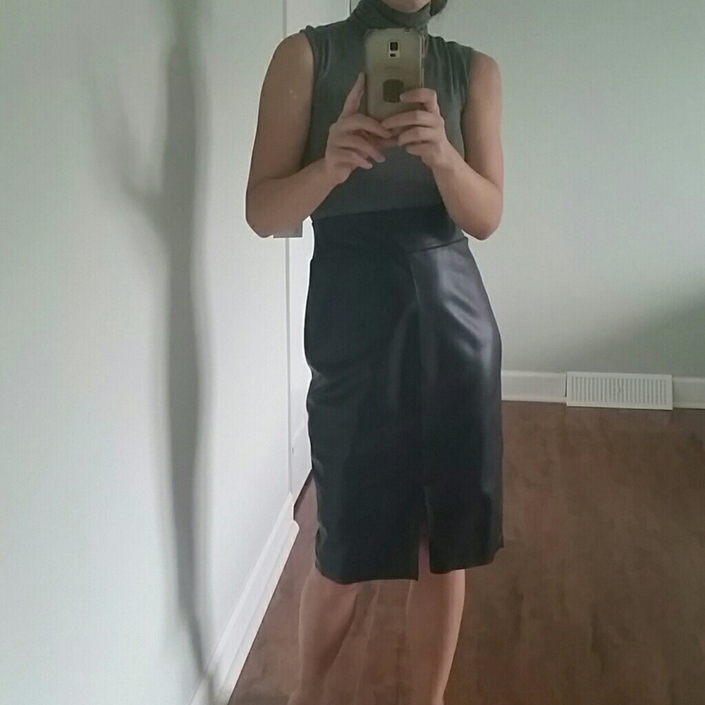 Black classic midi Dress
