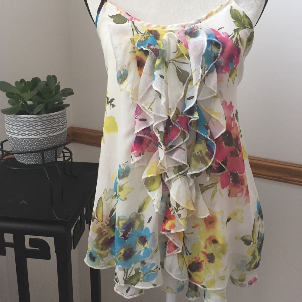 Floral print swing top 🌸