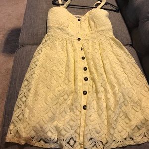 Yellow summer dress