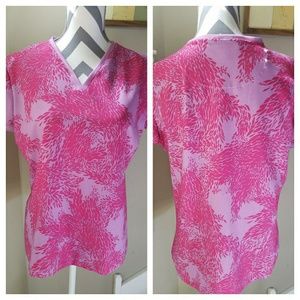 Colorful Tropical Print Nike Golf Top