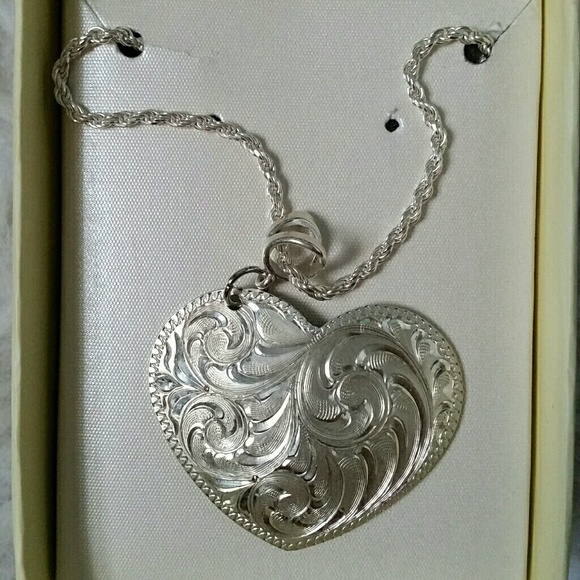 Jewelry - Sterling Silver Heart Pendant