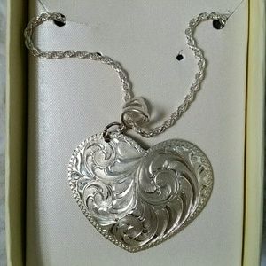Sterling Silver Heart Pendant