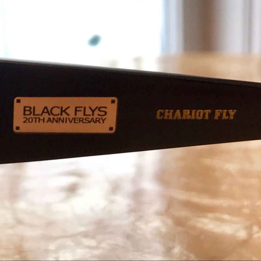 $FIRM Chariot Fly Black Flys with Silver Studs - Picture 5 of 9