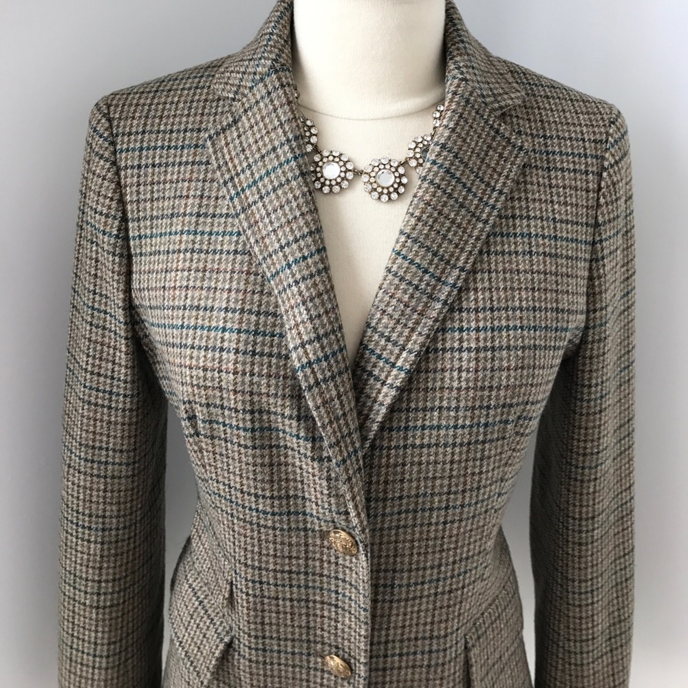 Hacking jacket in tweed