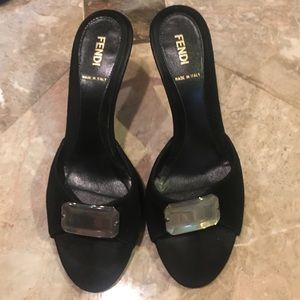 Fendi slip in shoes