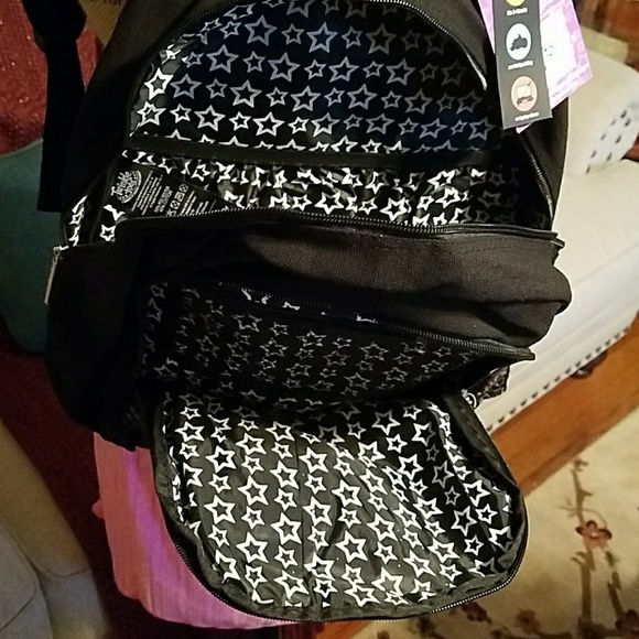 New Sketchers black sequins bookbag - Picture 2 of 4
