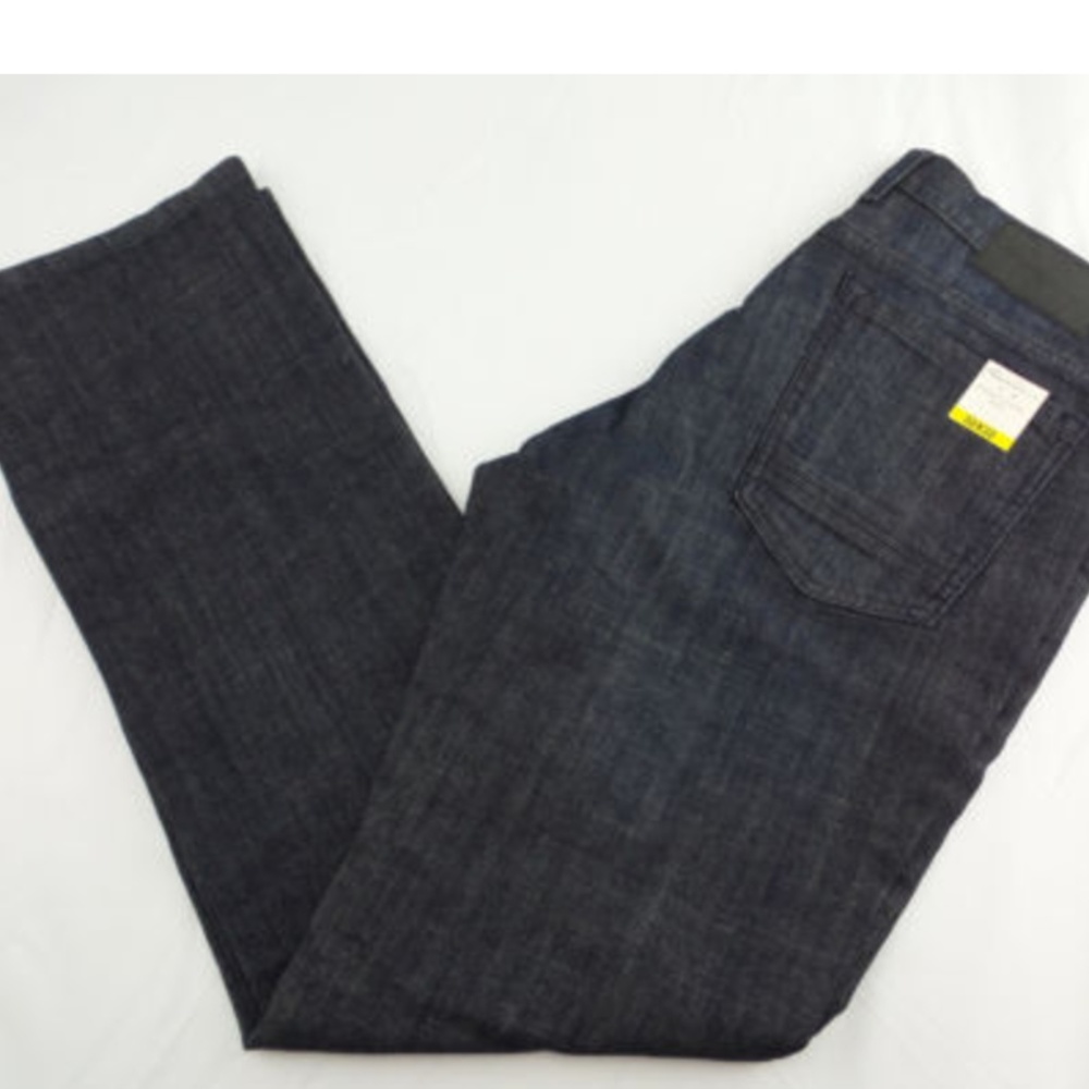 Kenneth Cole Men's Straight Stretch Jeans Indigo