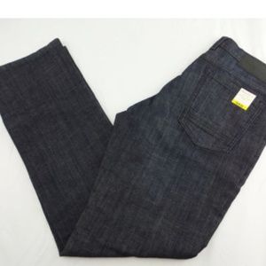 Kenneth Cole Men's Straight Stretch Jeans Indigo