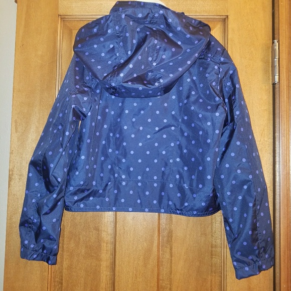 SOLD Girls Gap Lined Hooded Jacket / Coat Medium - Picture 2 of 3