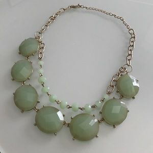 Mint Green Statement Necklace
