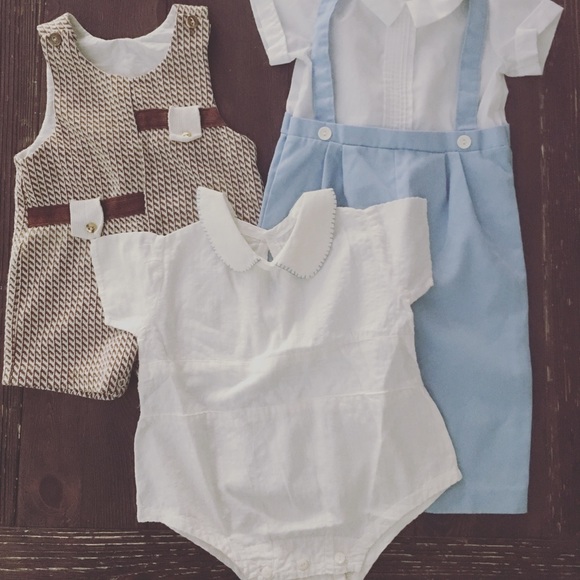 3 toddler boy outfits. Sizes 12-24 M. 23.00 each - Picture 1 of 1