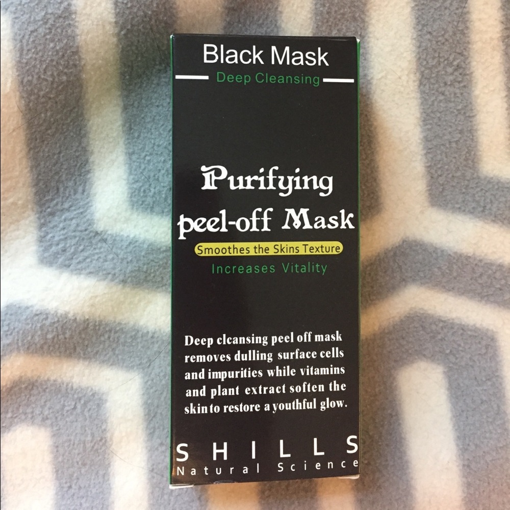 Cleansing black peel-off Mask