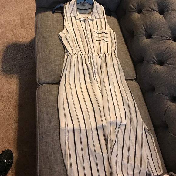 Black white shirt dress - Picture 1 of 1