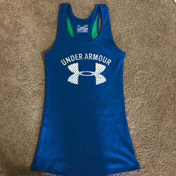 Under Armour Tops - Under Armour Heat Gear fitted racerback tank top