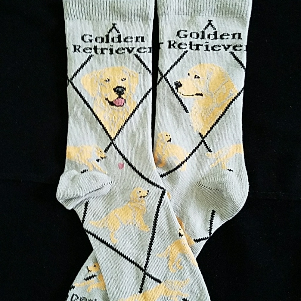 🐕New GOLDEN RETRIEVER dog socks - Picture 4 of 5