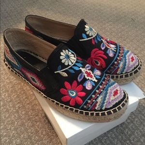 Johnny Was Espadrilles Size 40. Fit 8.5-9