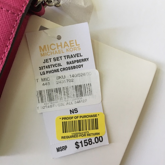 Michael Kors Jet Set Travel LG Phone Crossbody - Picture 4 of 4