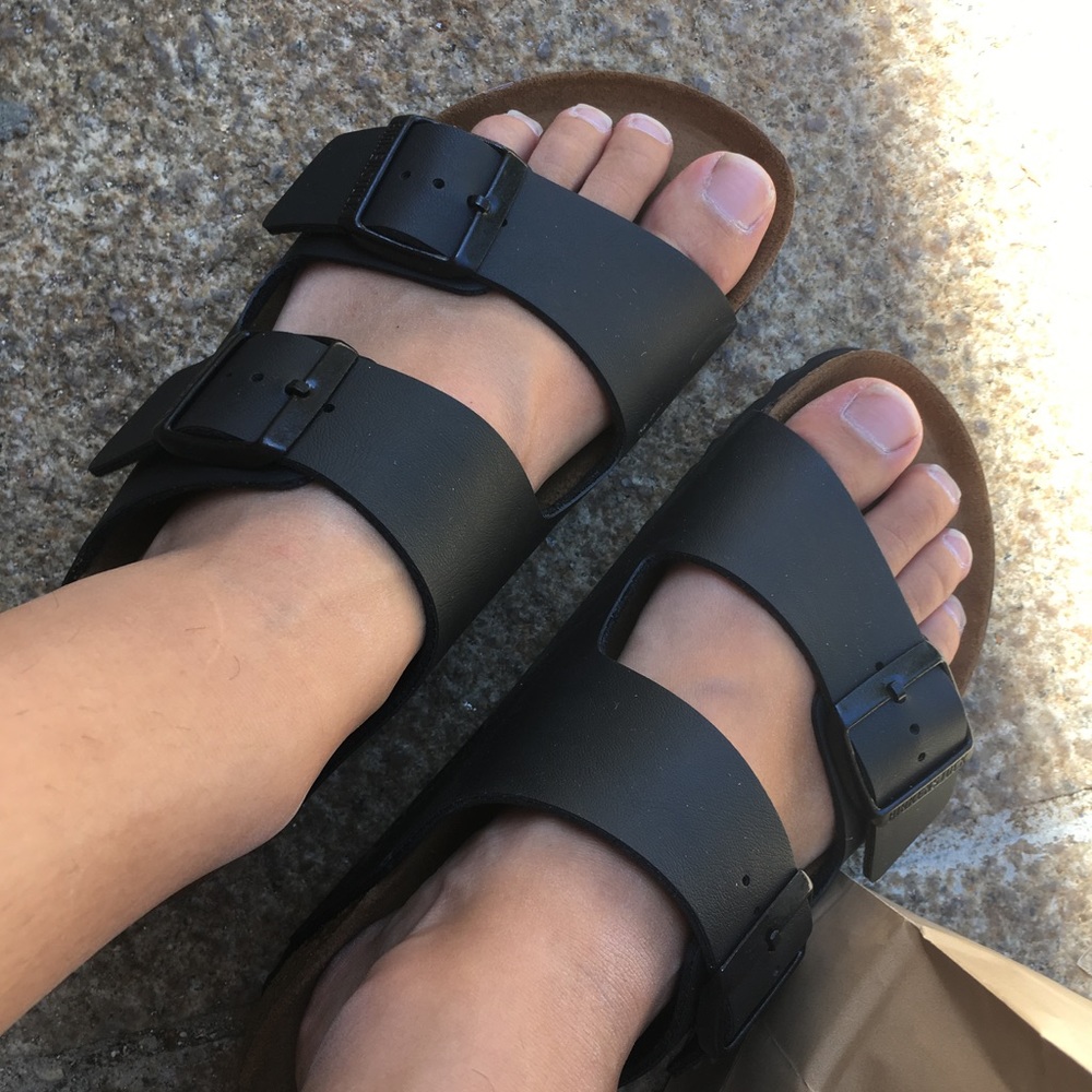Size 37 birkenstocks worn 1 time