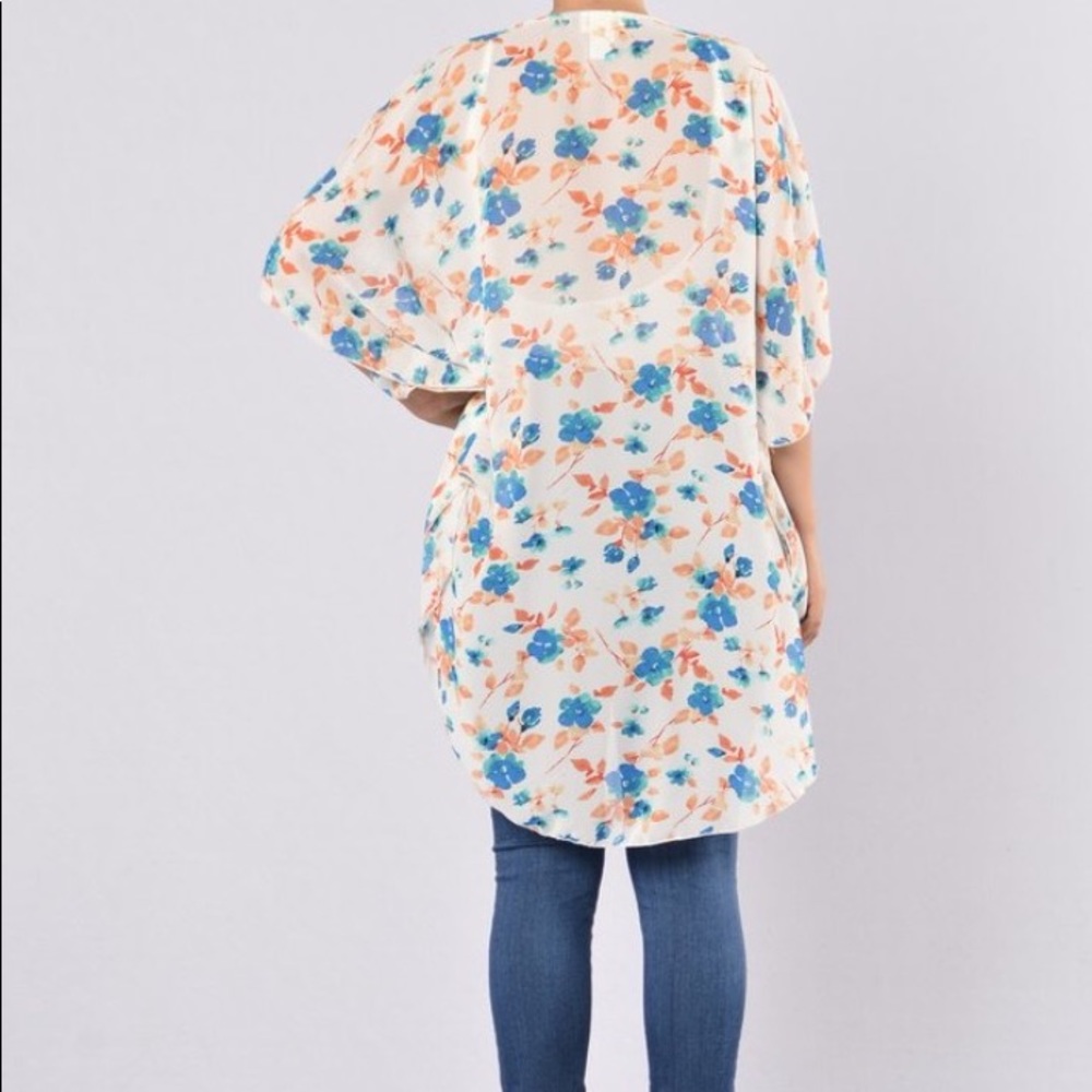 Grow Flowers In Your Heart Kimono