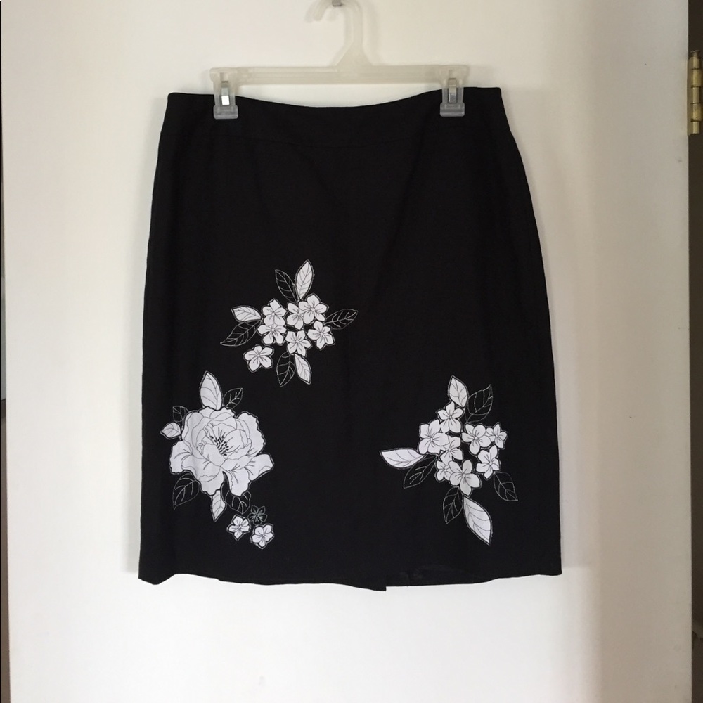 Loft linen skirt