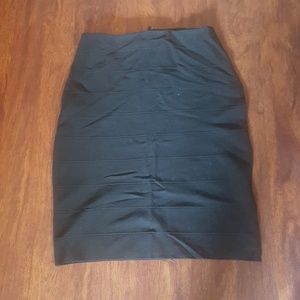 Michael Kors Bandage Black Pencil Skirt Size 4