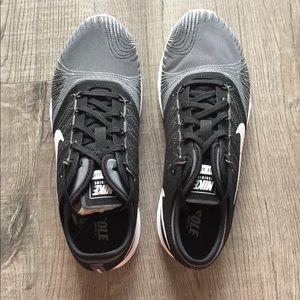 Nike Flex Adapt - brand new; 8.5; black and grey