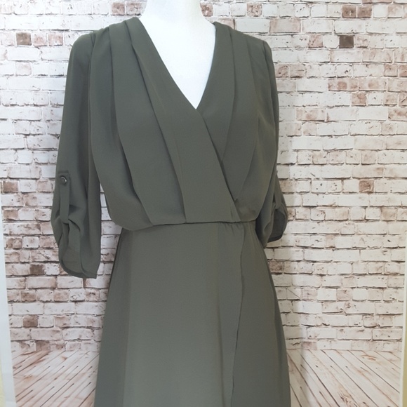 Anthropologie Dresses & Skirts - Anthropologie Monteau green dress size medium