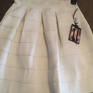 Brand new white skirt.