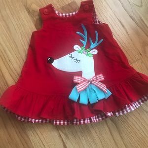 Mulberry ST. Christmas dress. 9mo