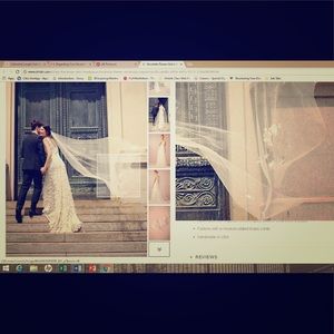 Nicolette Flower Veil