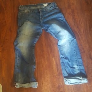 Express Boyfriend Loose Waist Loose Leg Size 29