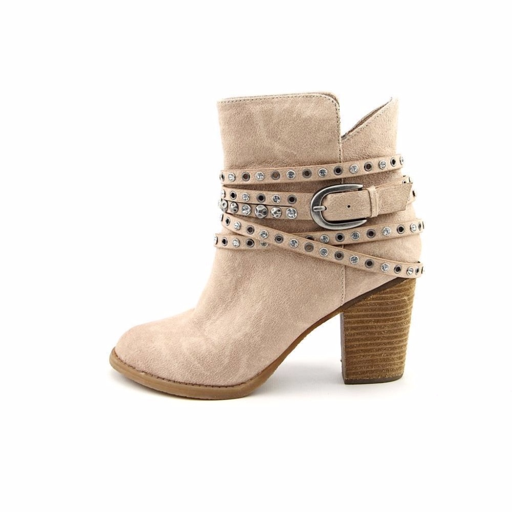 Not Rated Alpha Women US 7.5 Nude Ankle Boot